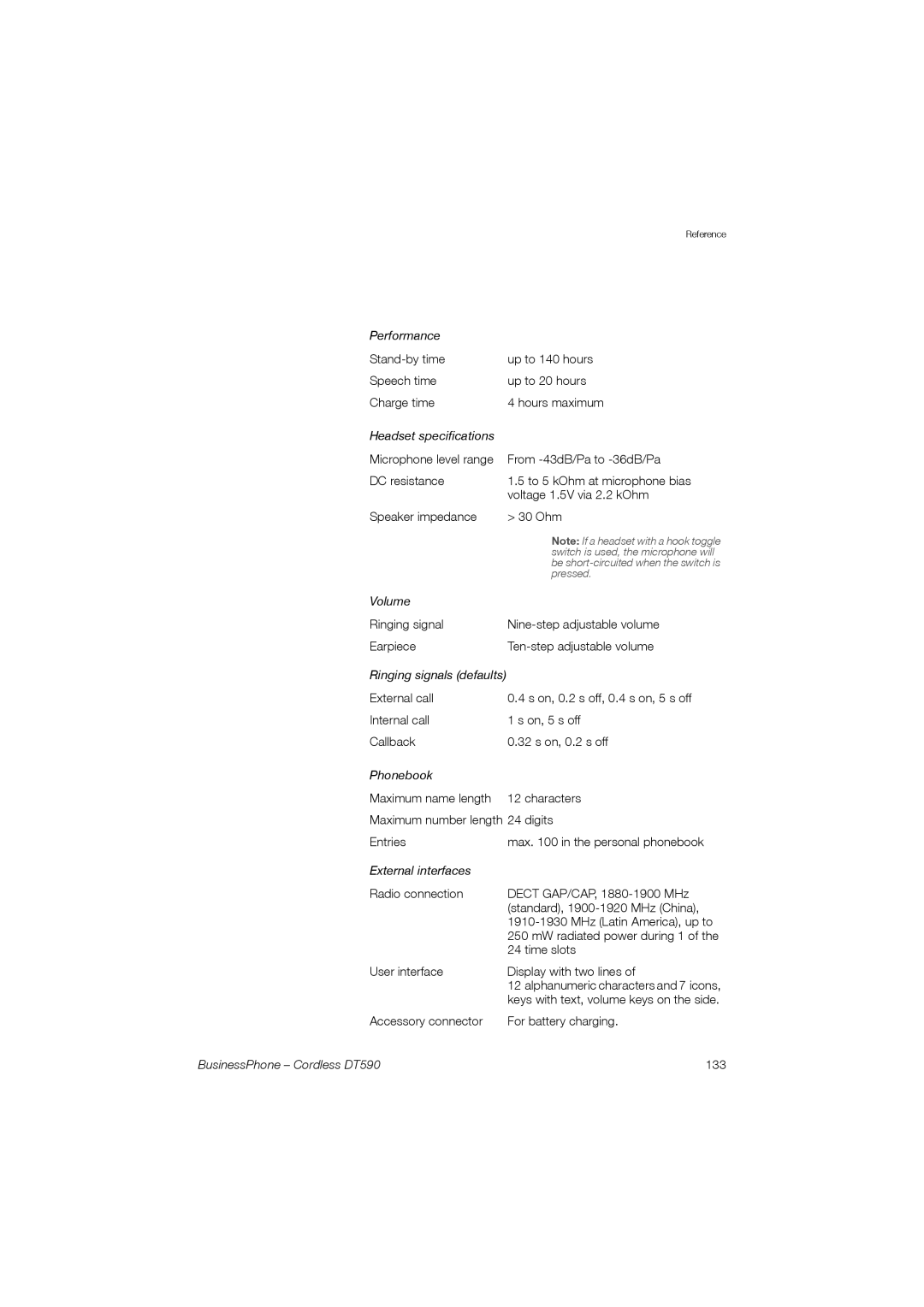 Ericsson DT590 manual Time slots 