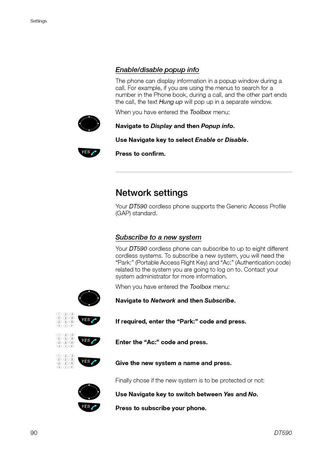 Ericsson DT59C manual ¿ Üû ¿ Üû ¿ Üû 