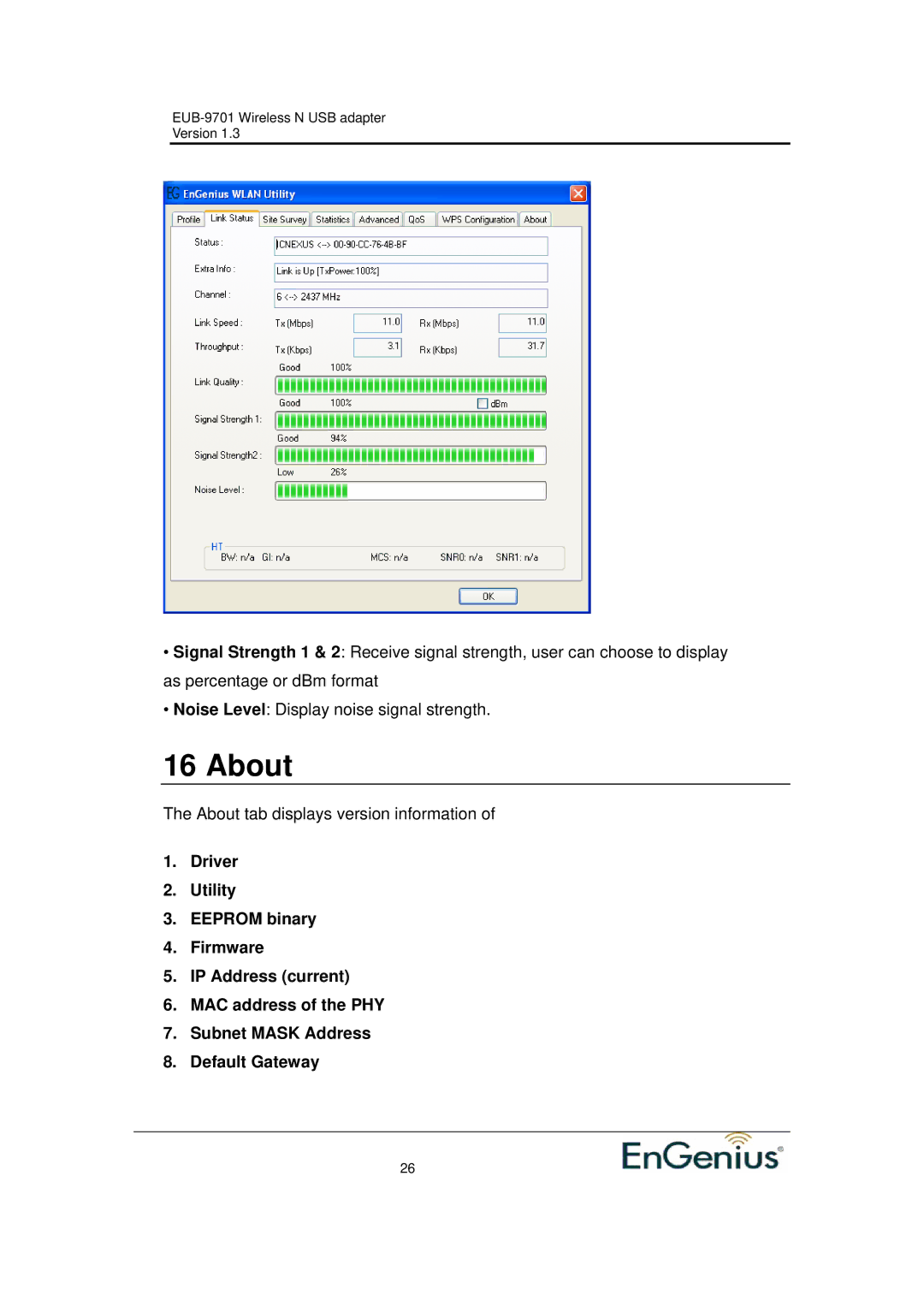 Ericsson EUB-9701 EXT2 user manual About 