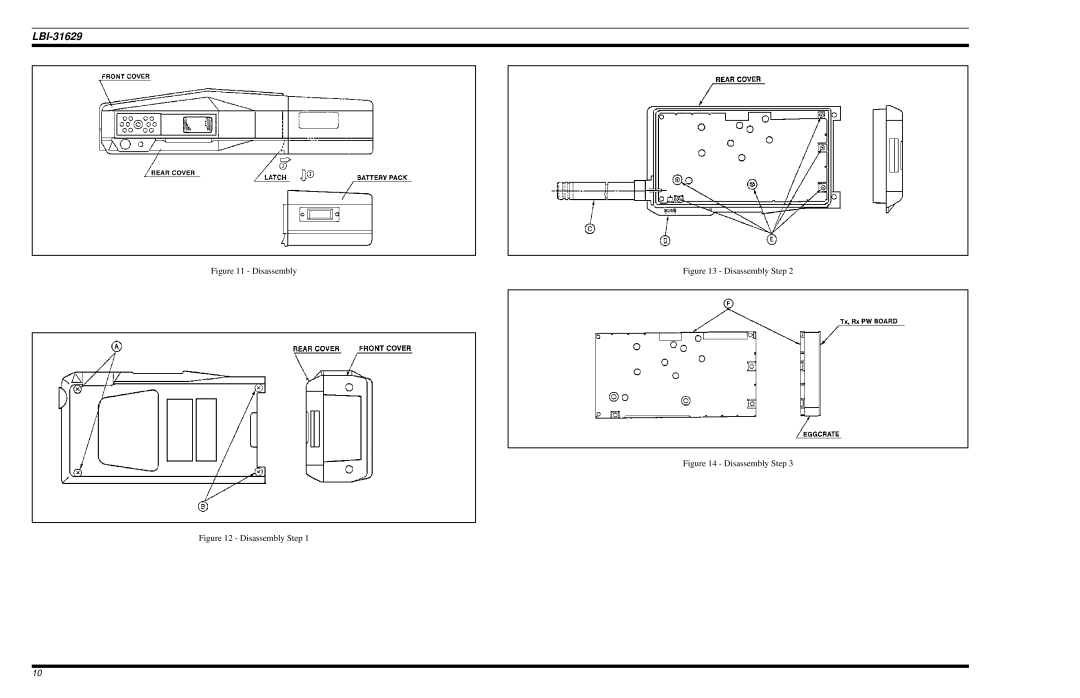 Ericsson LBI-31629B manual Disassembly 