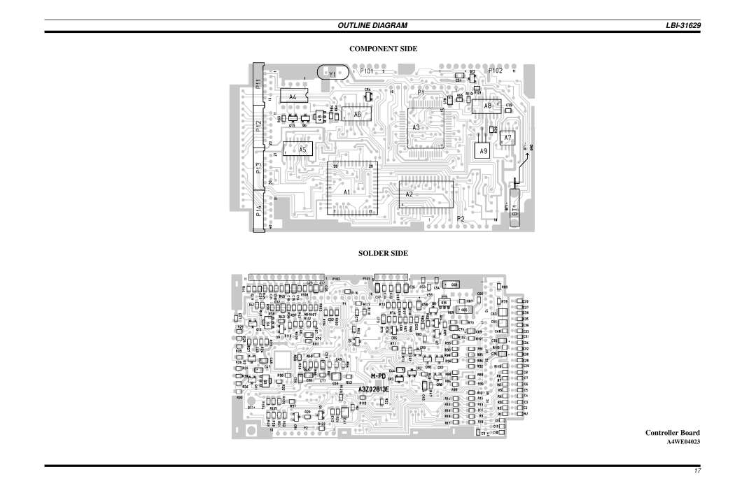 Ericsson LBI-31629B manual Controller Board 