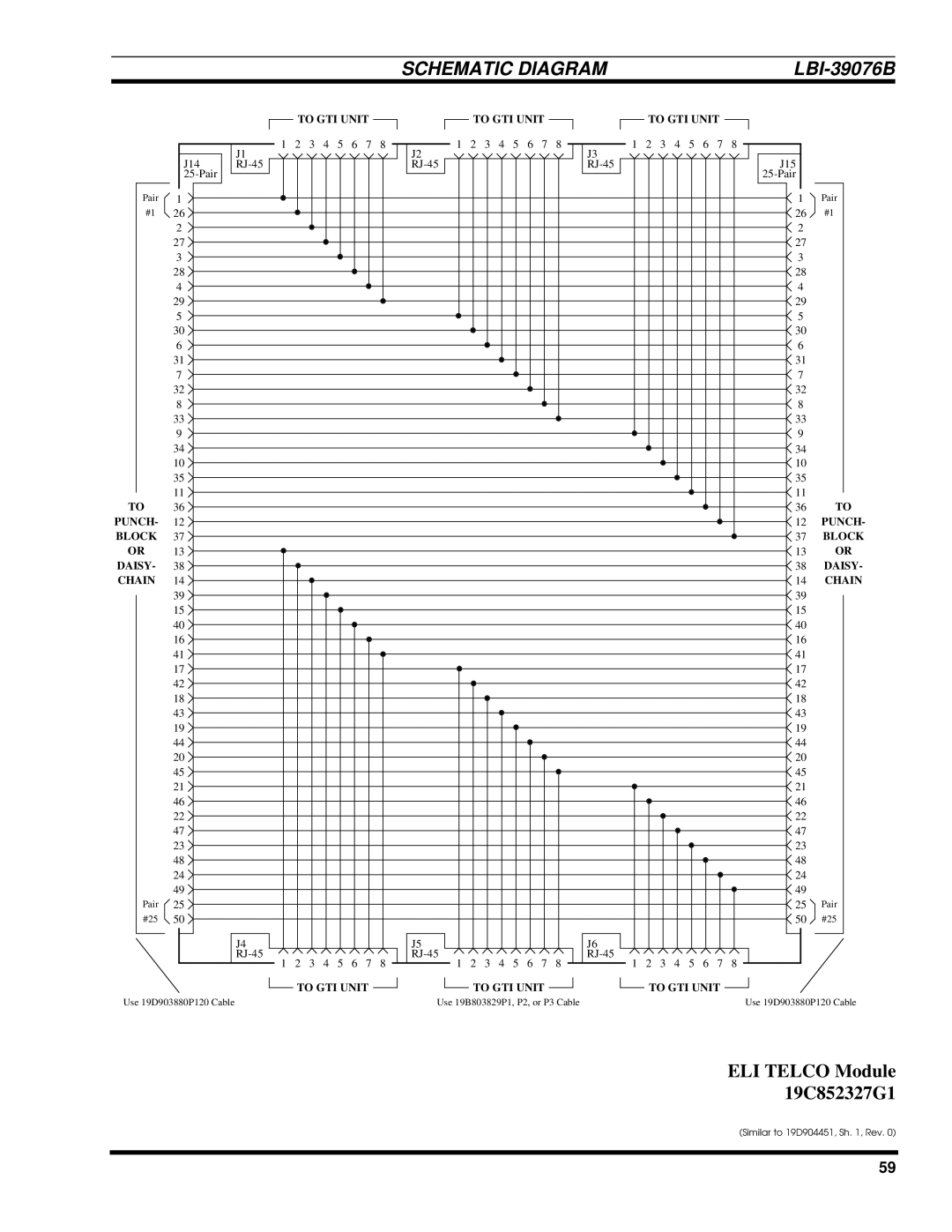 Ericsson LBI-39076B system manual Schematic Diagram 