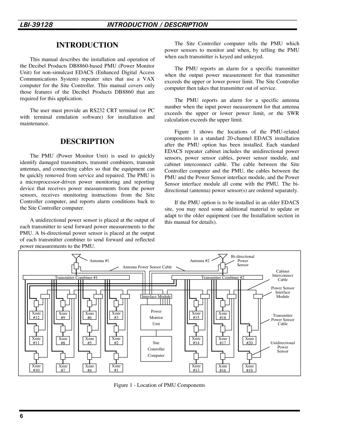 Ericsson LBI-39128 manual 