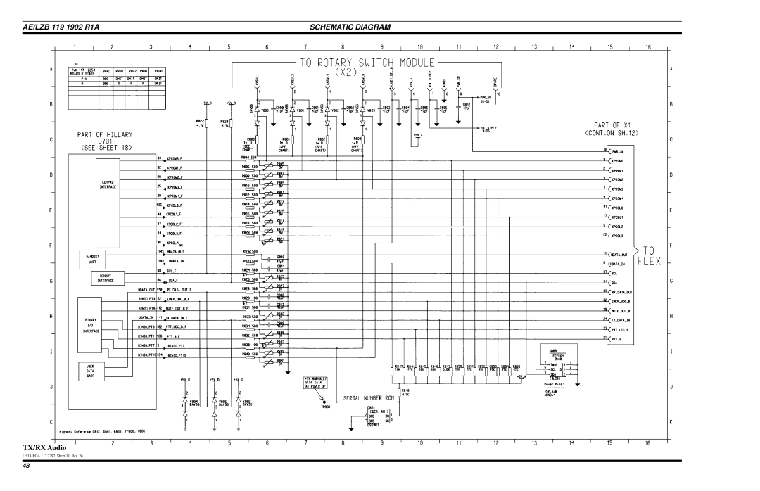 Ericsson LPE-200 manual ROA 117 2297, Sheet 11, Rev. B 