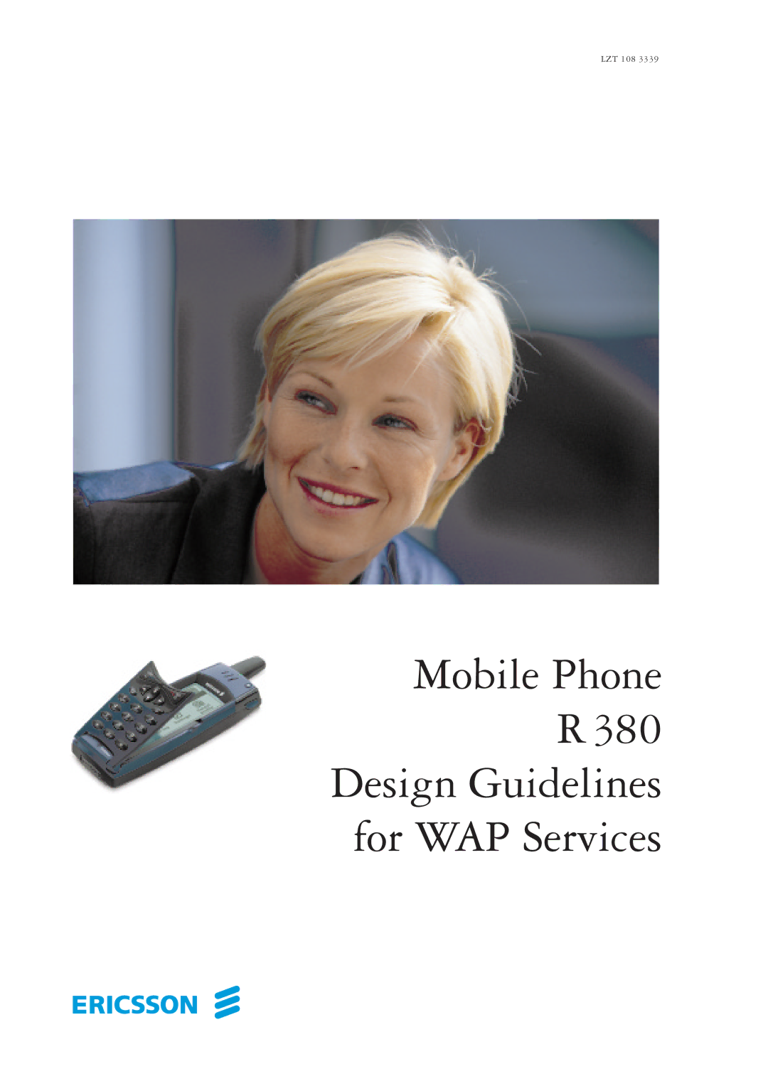 Ericsson manual Mobile Phone R380 Design Guidelines For WAP Services 