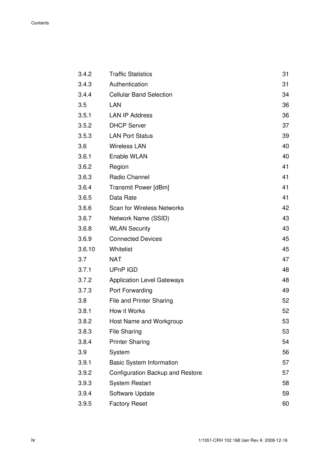 Ericsson W3X manual Lan 