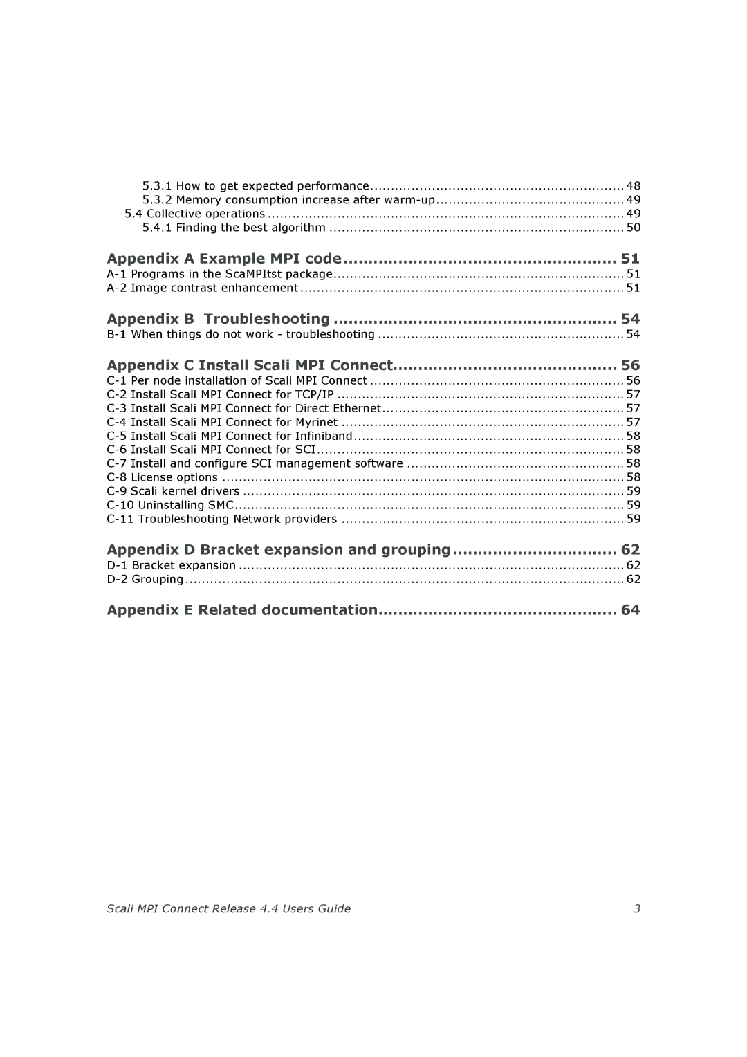 Escali 4.4 manual Appendix a Example MPI code 