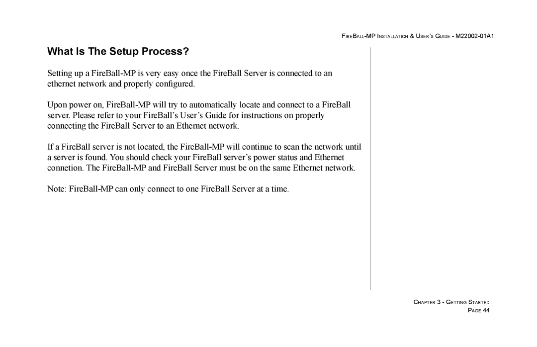 Escient MP-100 manual What Is The Setup Process? 