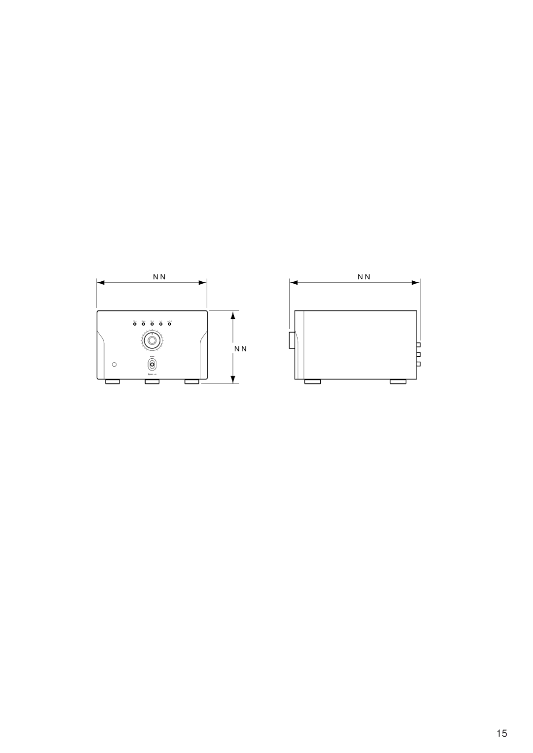 Esoteric A-100 owner manual 382mm 252mm 486mm 