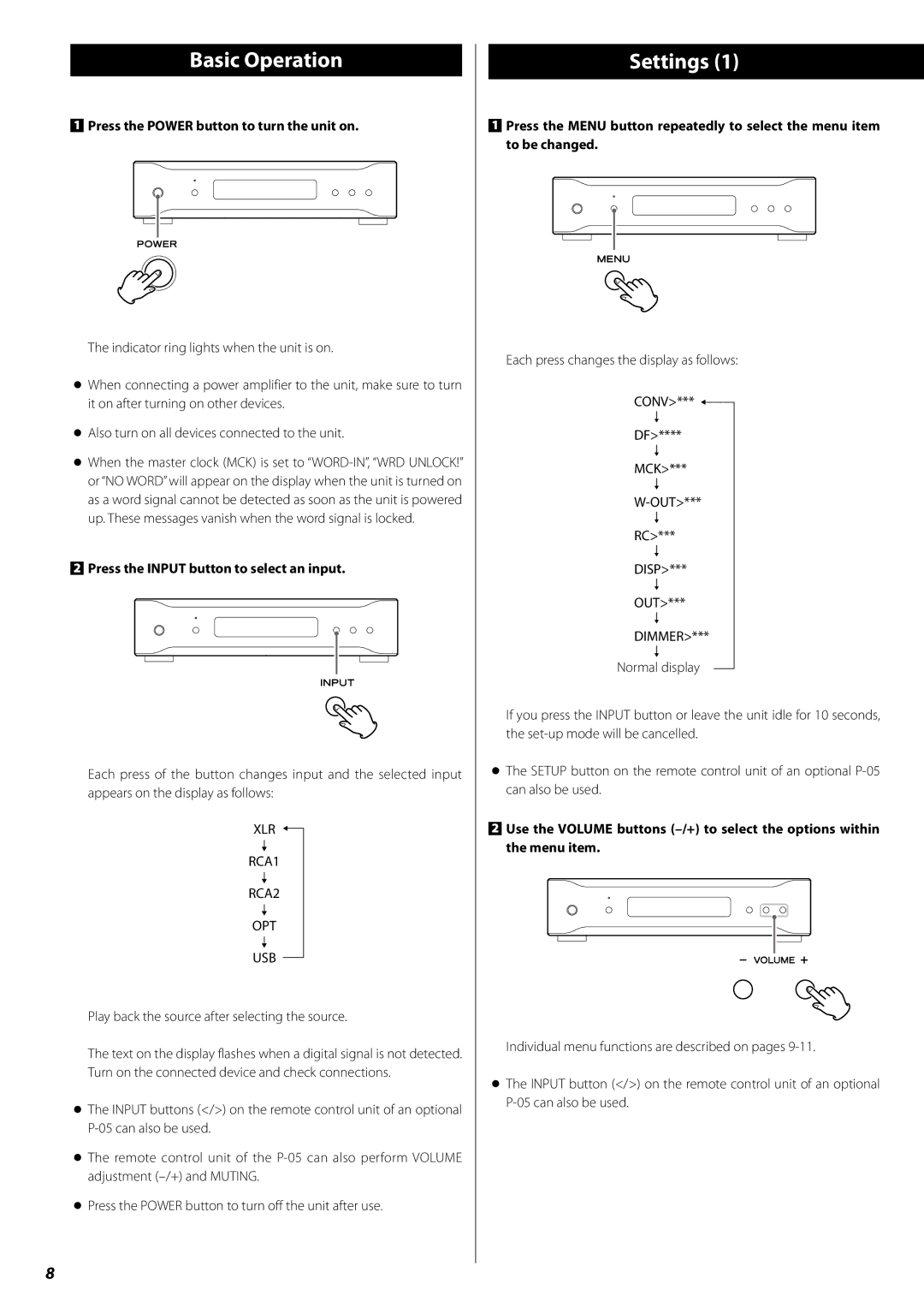 Esoteric D-07 owner manual 