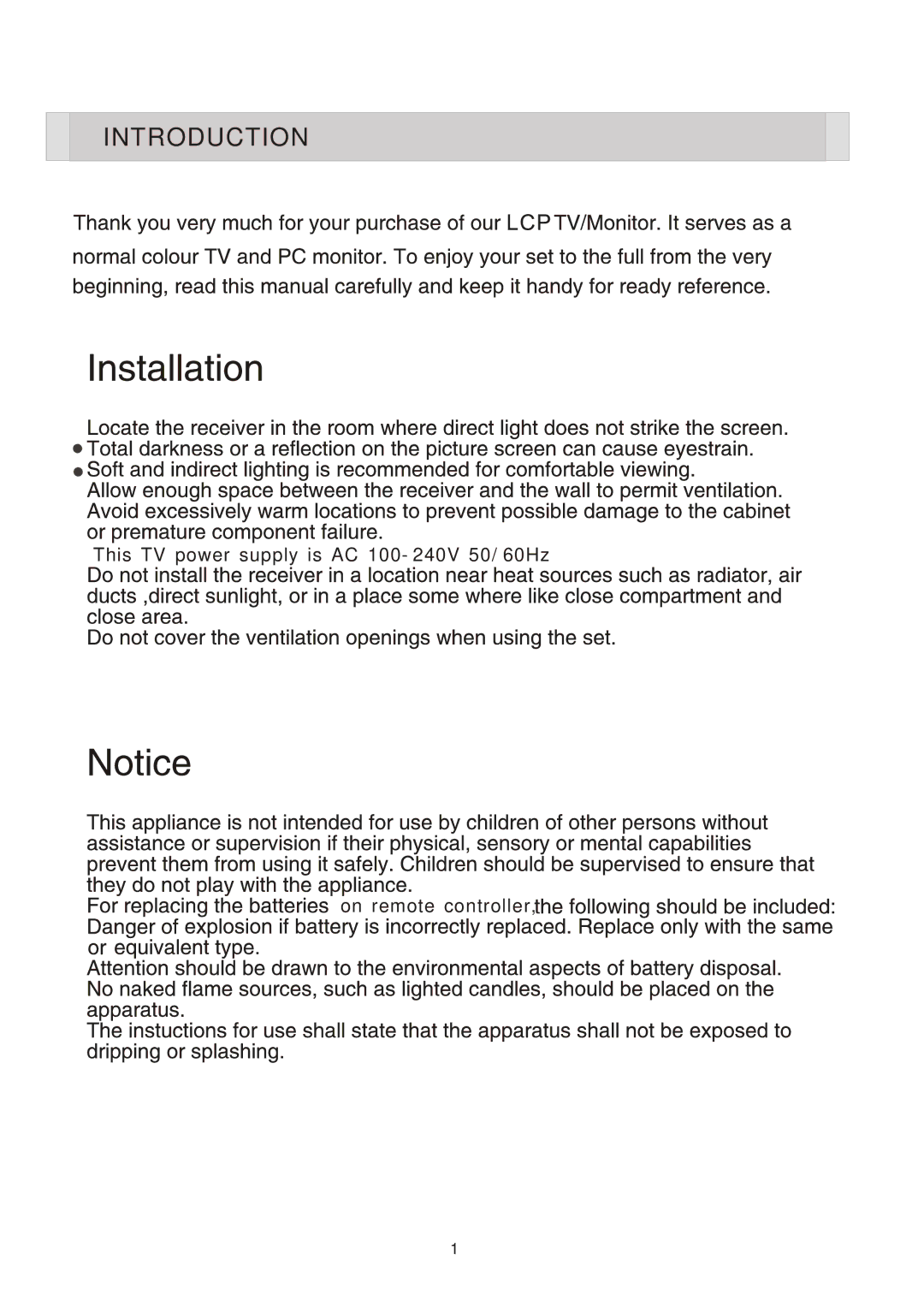 Esselte LCP4210 manual Introduction 