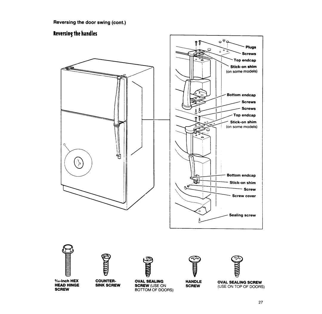 Estate Refrigerator, 338, 2201578 REV A manual 