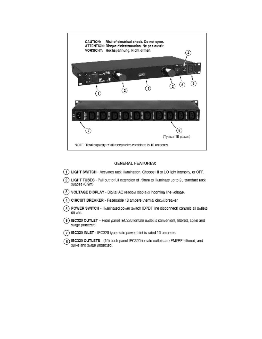 ETA Systems EPD10VIEC-CE, EPD11LVIEC-CE, EPD11LIEC-CE, EPD10IEC-CE, EPDLOIEC-CE owner manual 