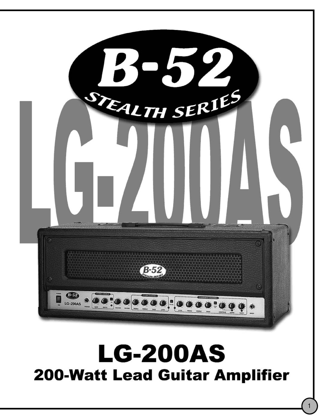 ETI Sound Systems, INC LG-200AS manual 