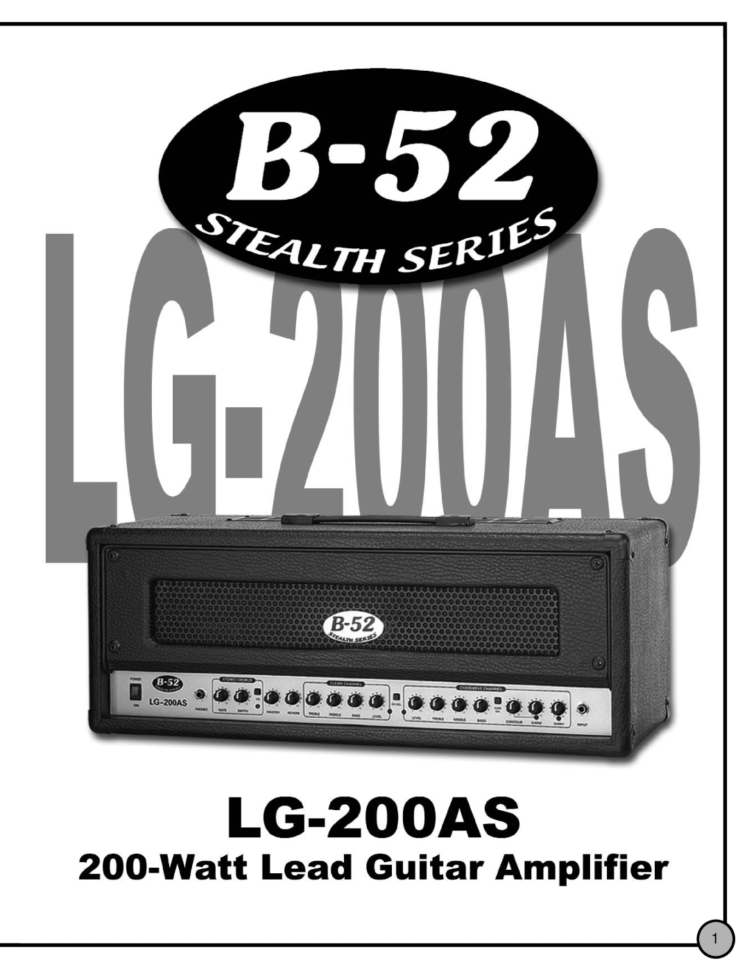 ETI Sound Systems, INC LG-200AS manual 
