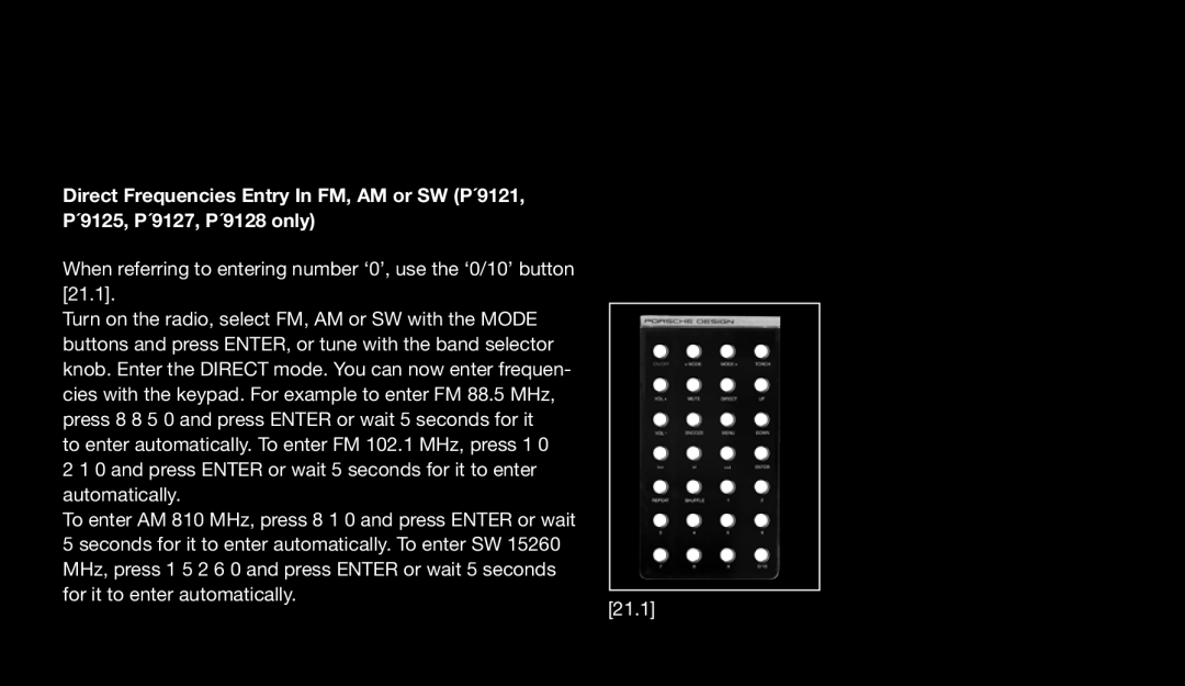 Eton 9120 instruction manual 