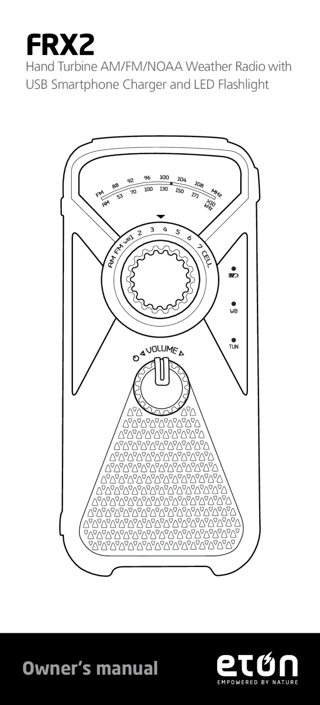 Eton FRX2 owner manual 