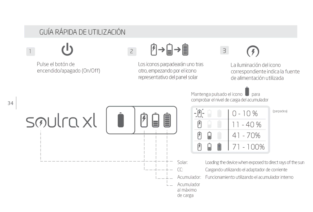 Eton Speaker System user manual Guía Rápida DE Utilización, Encendido/apagado On/Off 