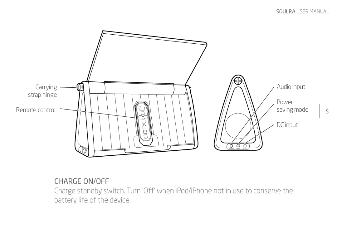 Eton Speaker System user manual Audio Charge 