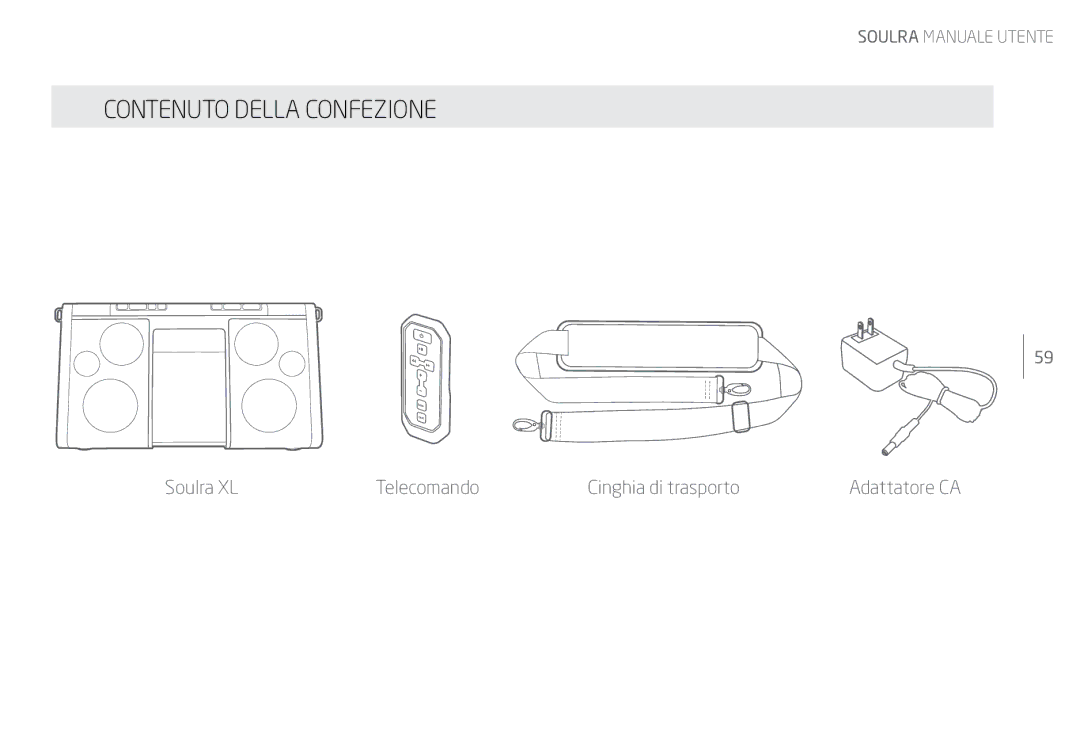 Eton Speaker System user manual Contenuto Della Confezione 