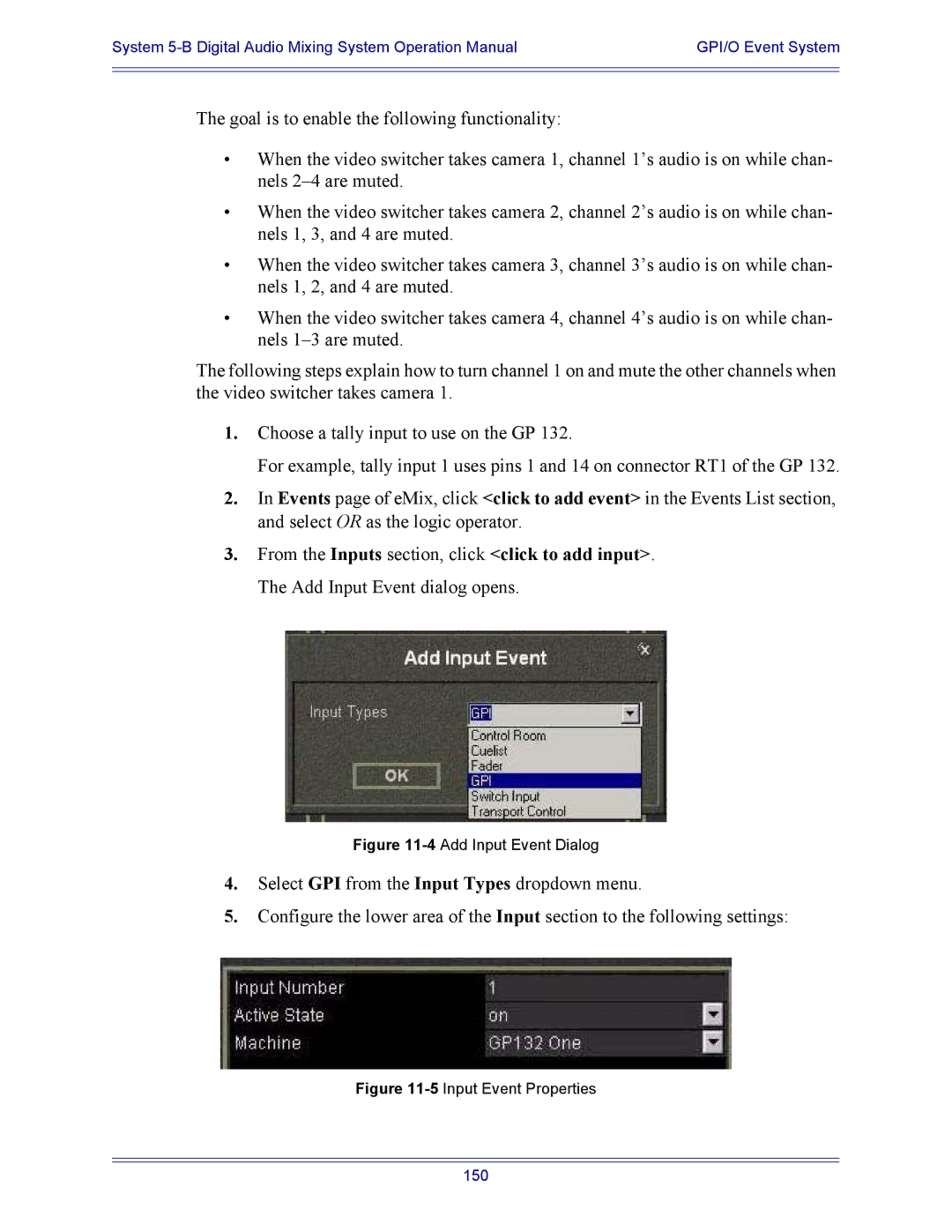 Euphonix 5B operation manual 150 