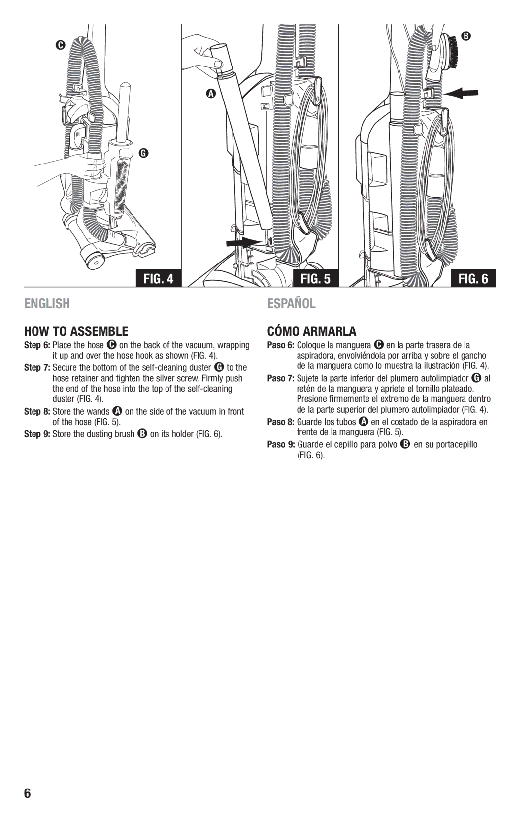 Eureka 2970-2999 Series manual English Español 