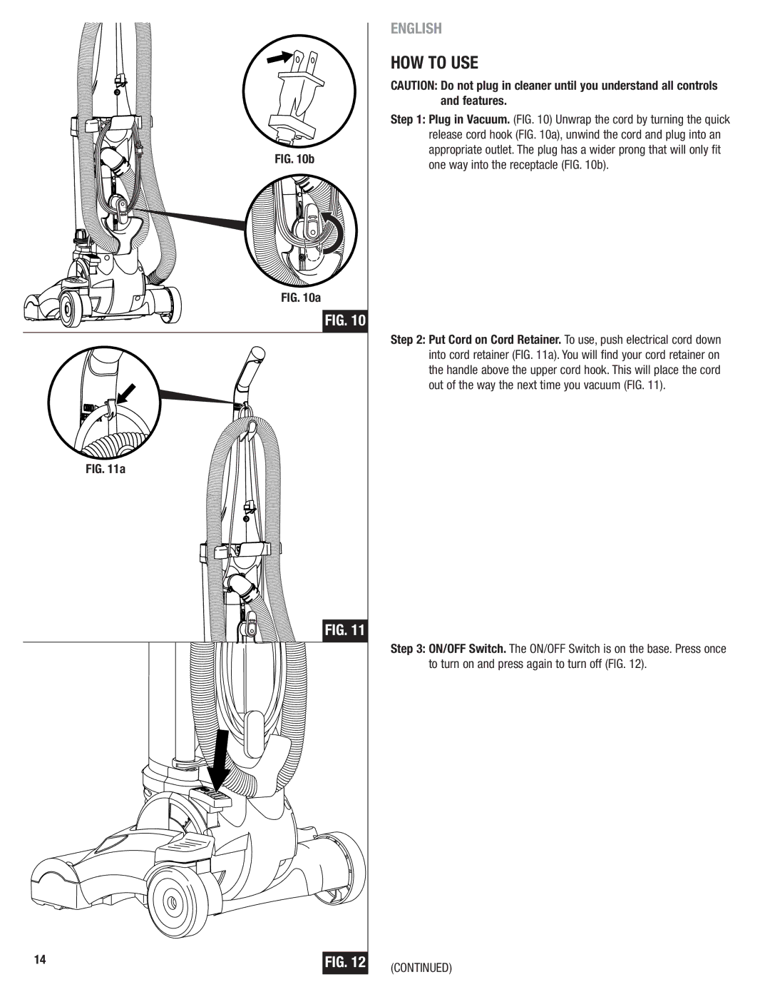 Eureka 4700 Series manual HOW to USE 