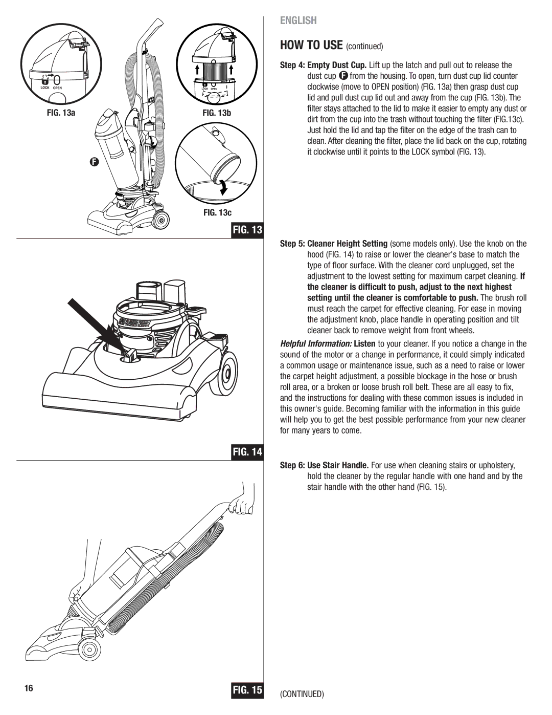 Eureka 4700 Series manual HOW to USE 