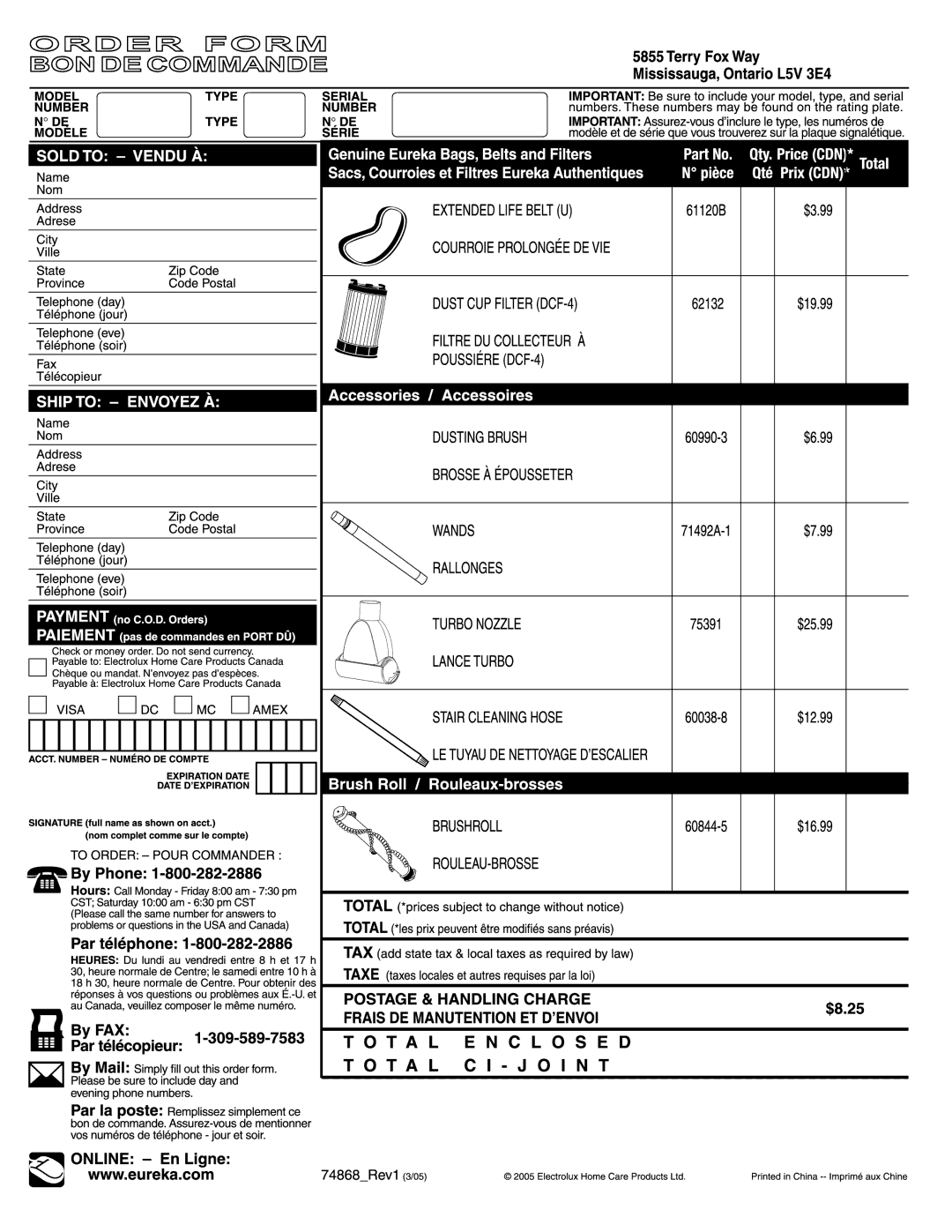 Eureka 4700 manual 