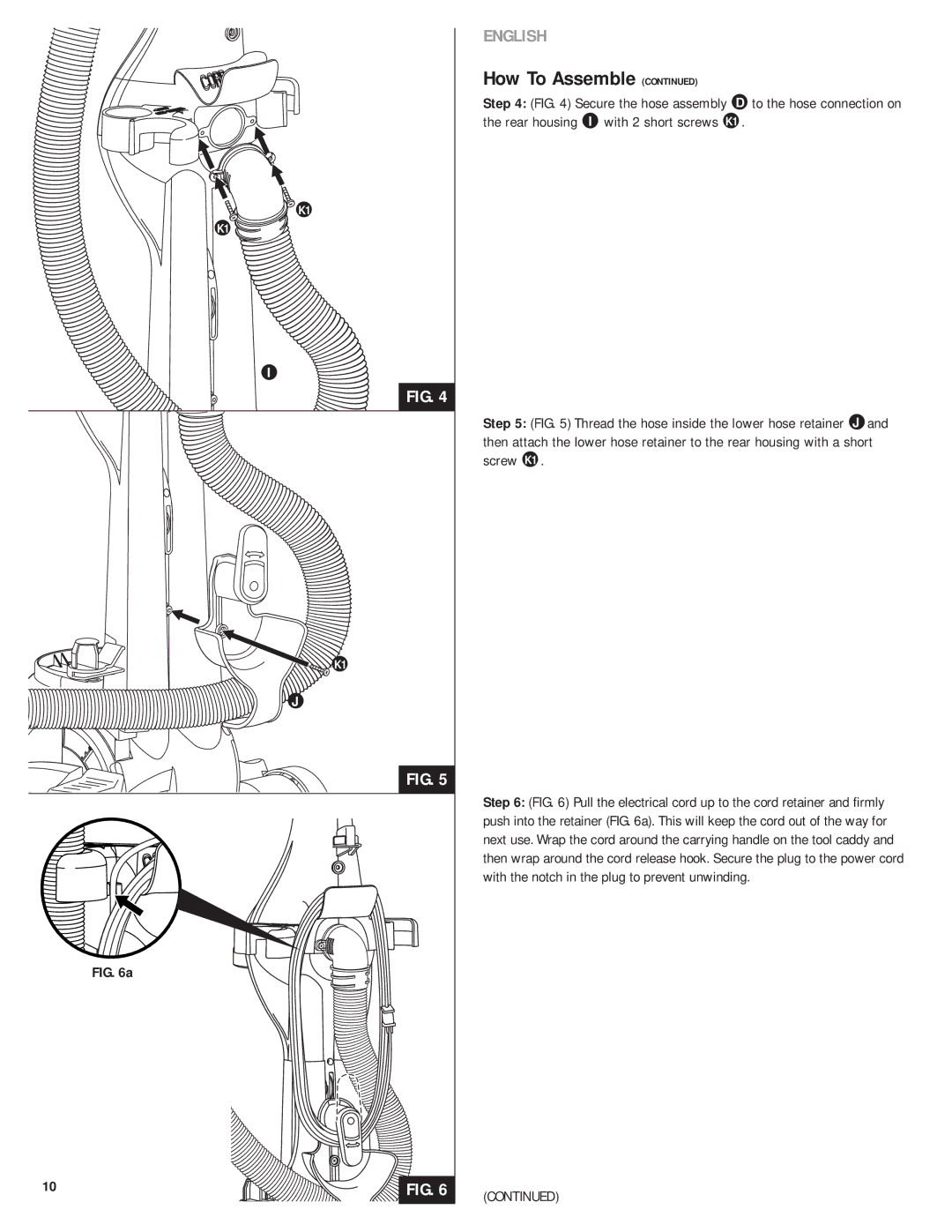 Eureka 4750A manual How To Assemble 