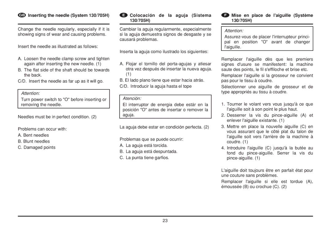 Euro-Pro 6130A LCD instruction manual 0J$ 0 01&0 D80 9=B=E 