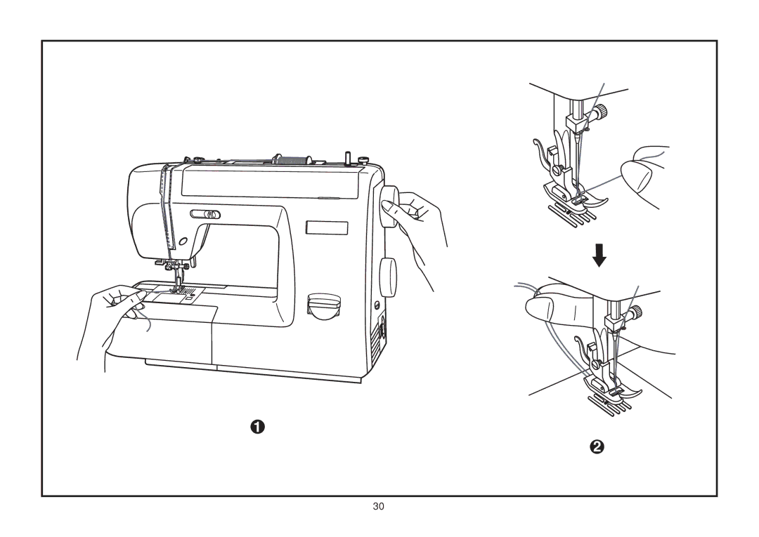 Euro-Pro 6130A LCD instruction manual 