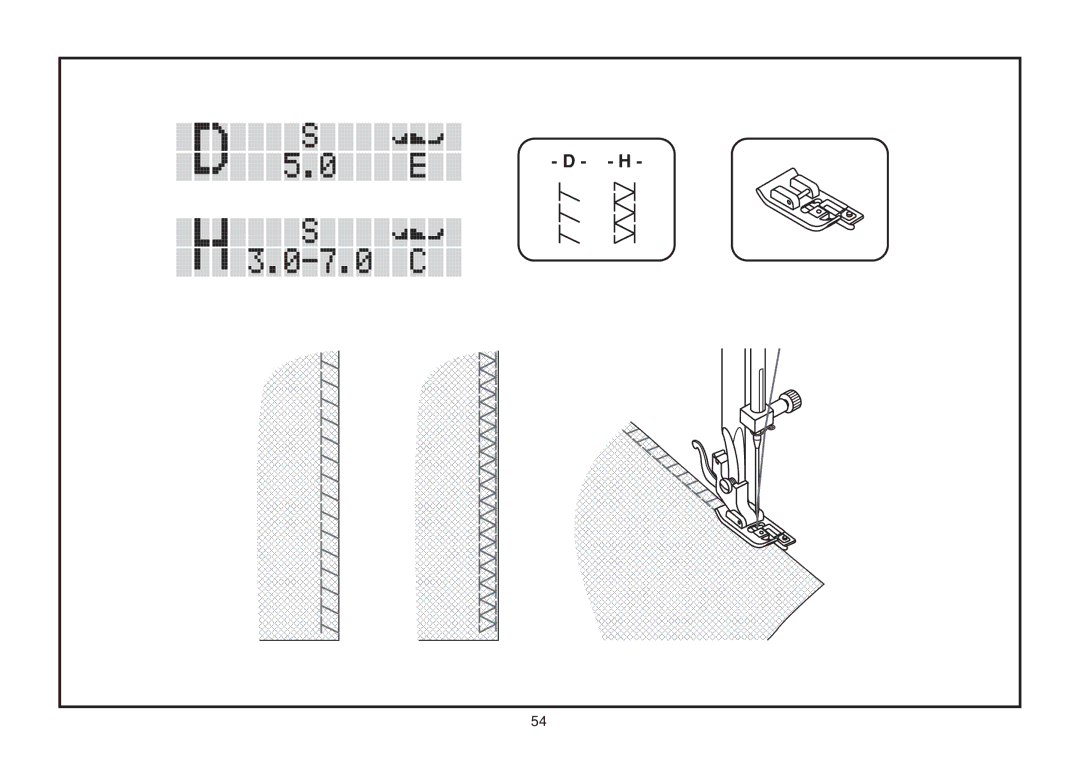 Euro-Pro 6130A LCD instruction manual 