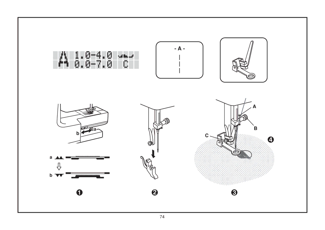 Euro-Pro 6130A LCD instruction manual # b 