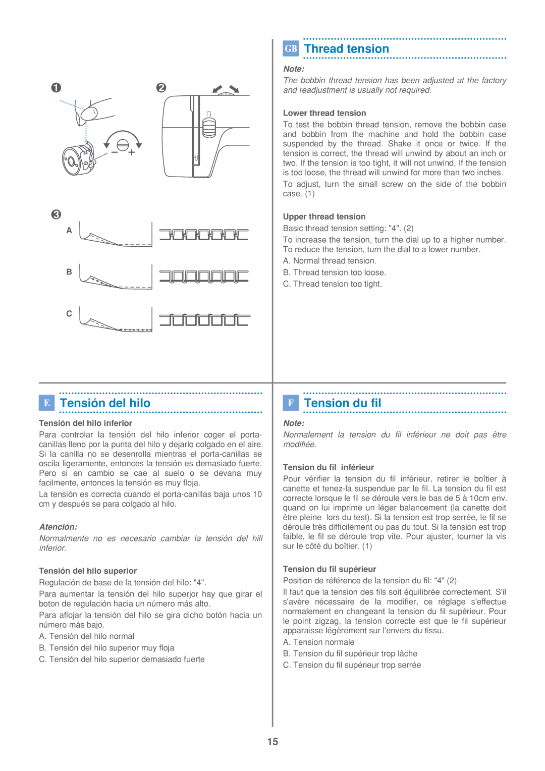 Euro-Pro 7500 instruction manual US58 