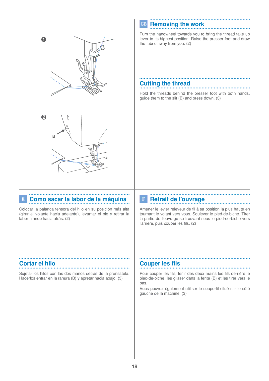 Euro-Pro 7500 instruction manual +67$G 