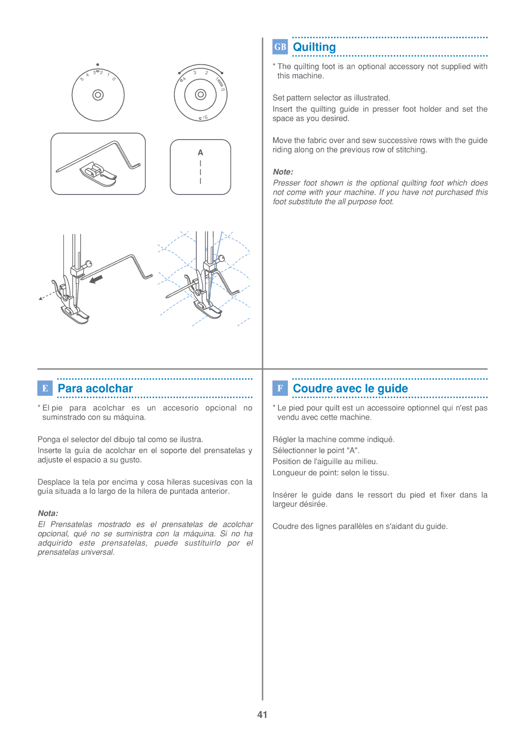 Euro-Pro 7500 instruction manual 66 BD 