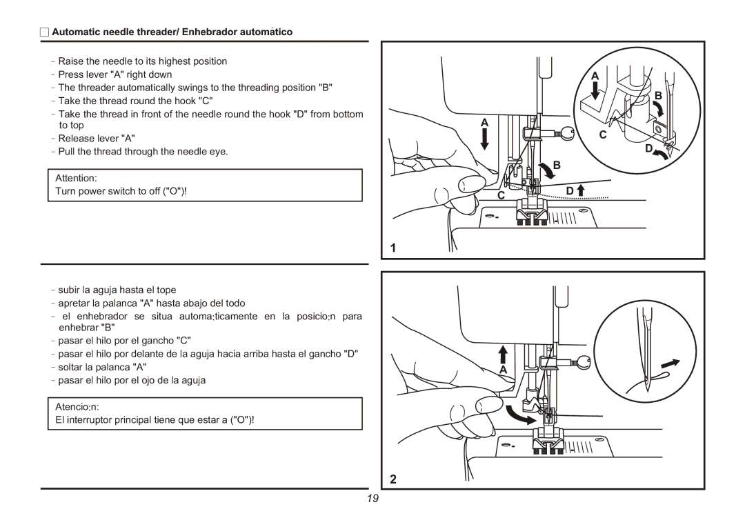 Euro-Pro 9025 instruction manual 