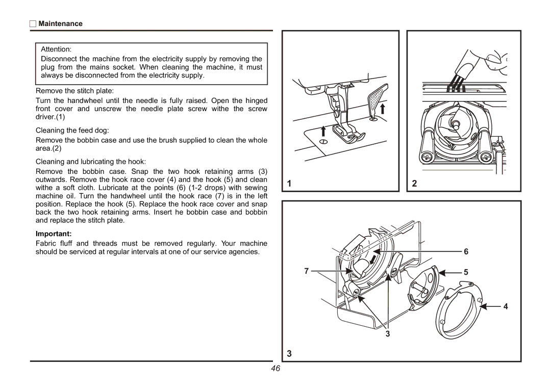 Euro-Pro 9025 instruction manual 