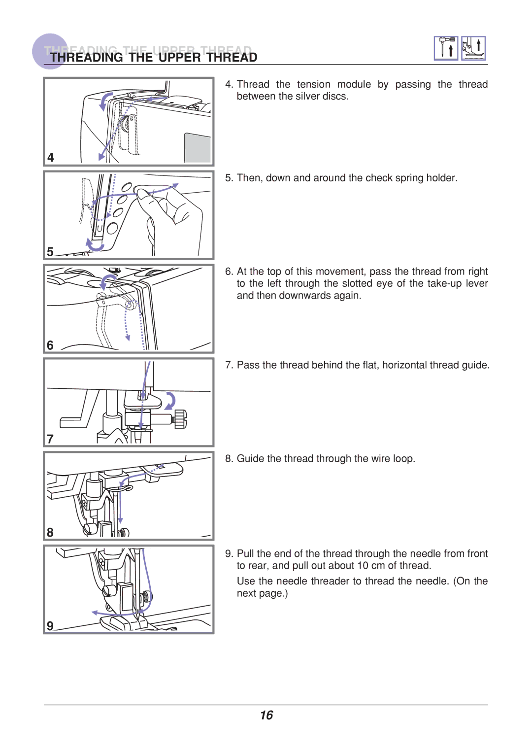 Euro-Pro 9110 manual 