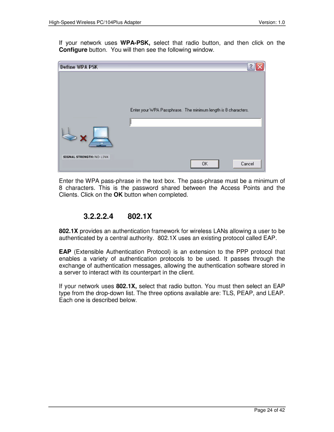 Eurotech Appliances PC/104PLUS user manual 2.2.4 