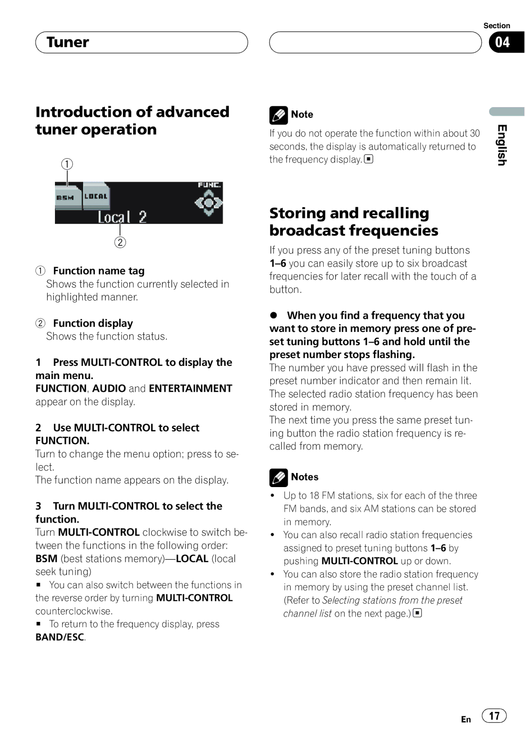 Event electronic DEH-P8600MP operation manual 