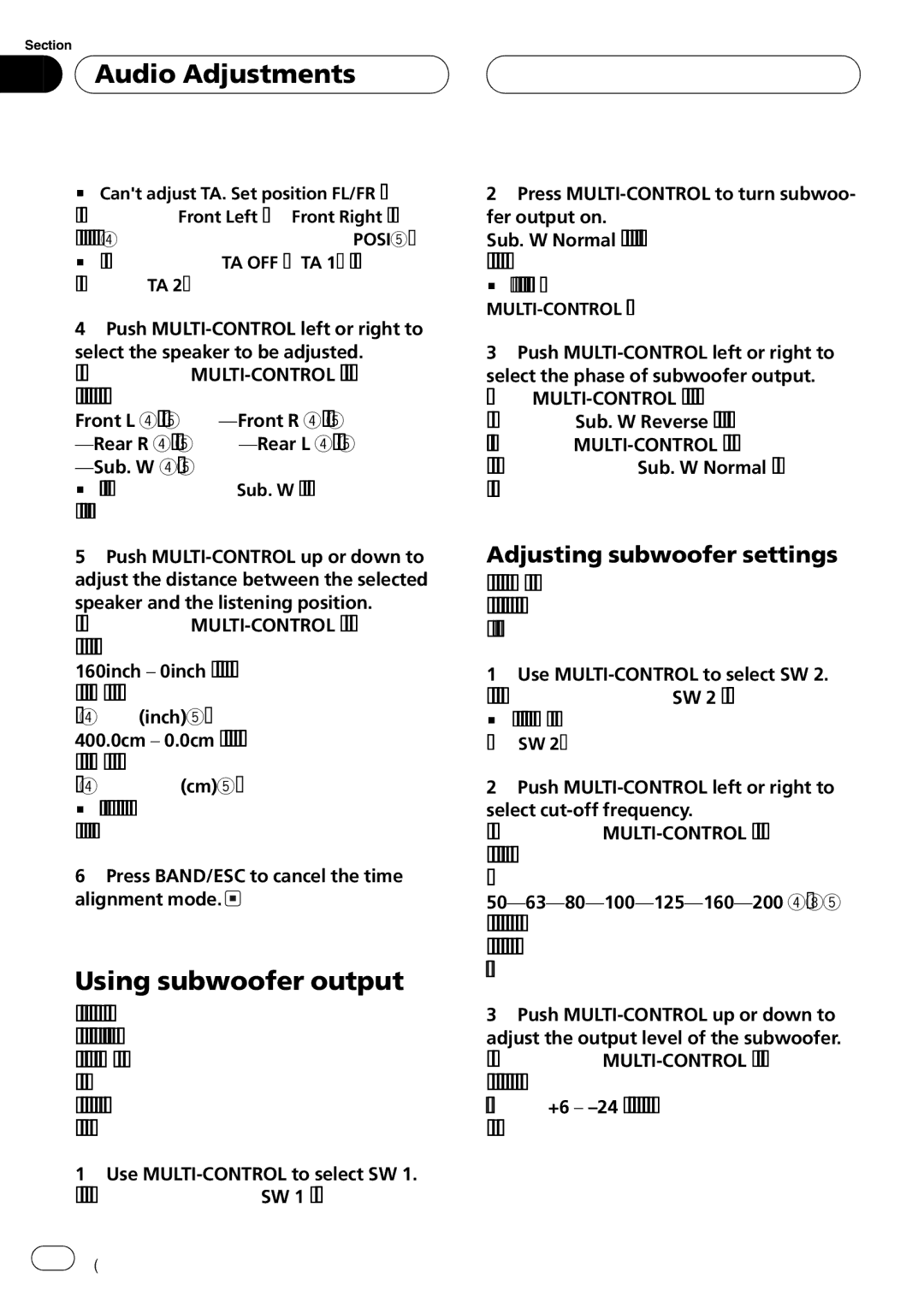 Event electronic DEH-P8600MP operation manual 