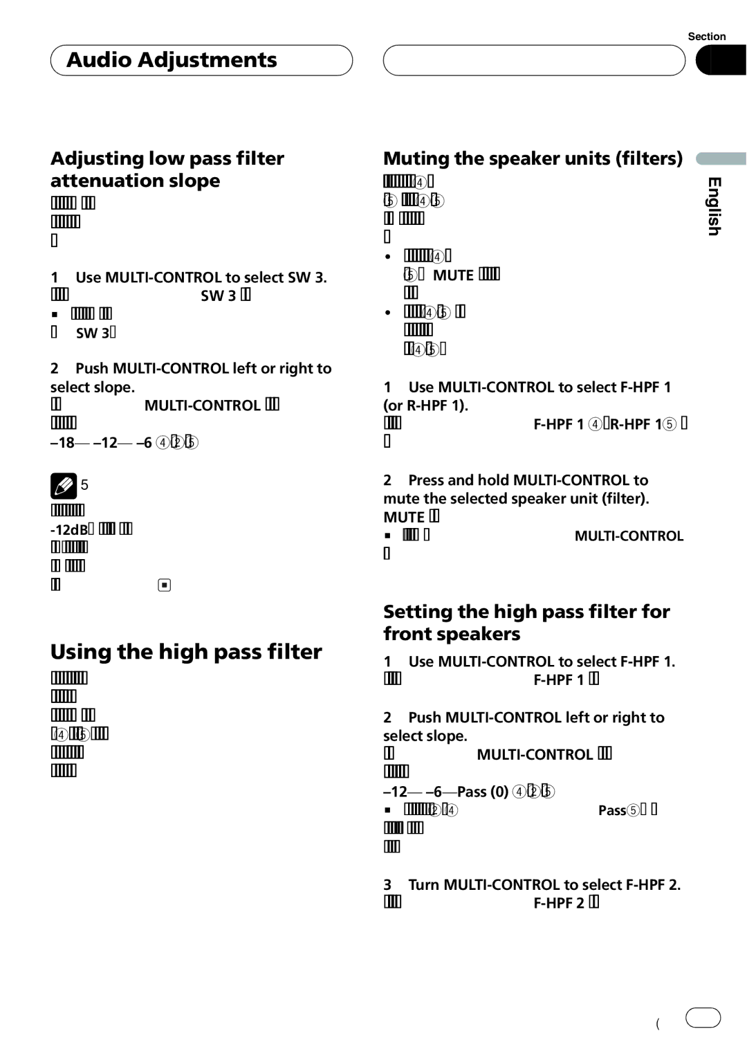 Event electronic DEH-P8600MP operation manual 