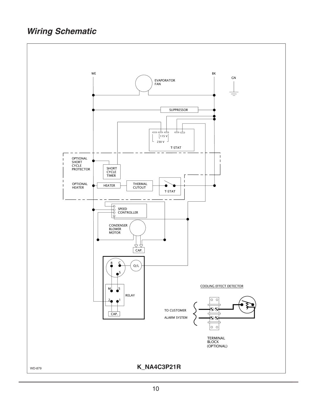 Event electronic K_NA4C3P21R manual Wiring Schematic 