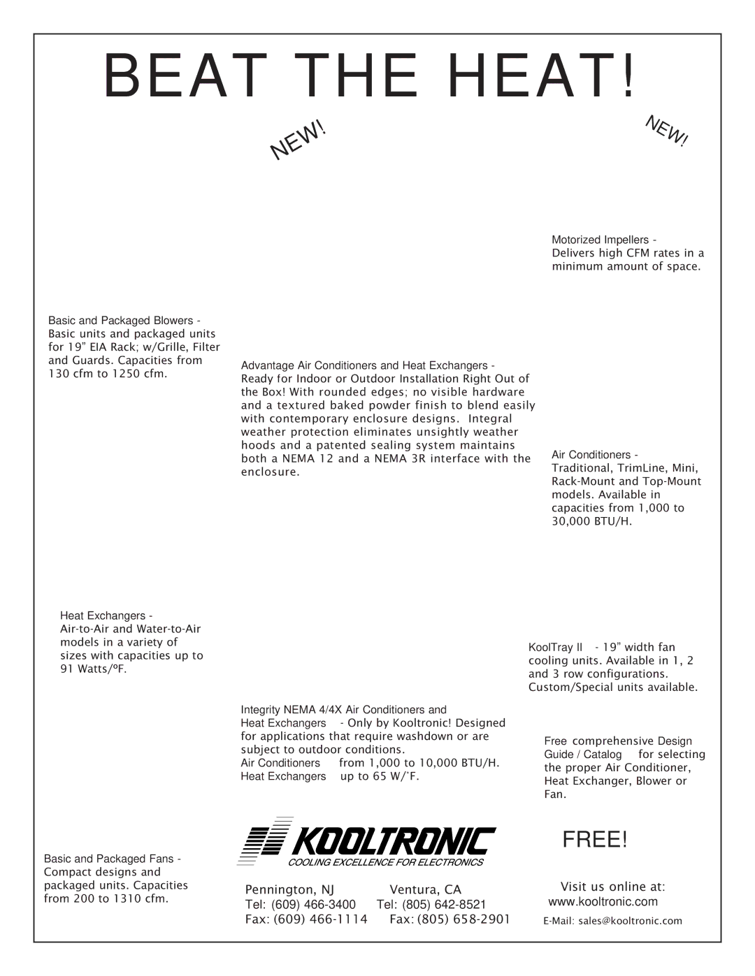 Event electronic K_NA4C3P21R manual Beat the Heat 