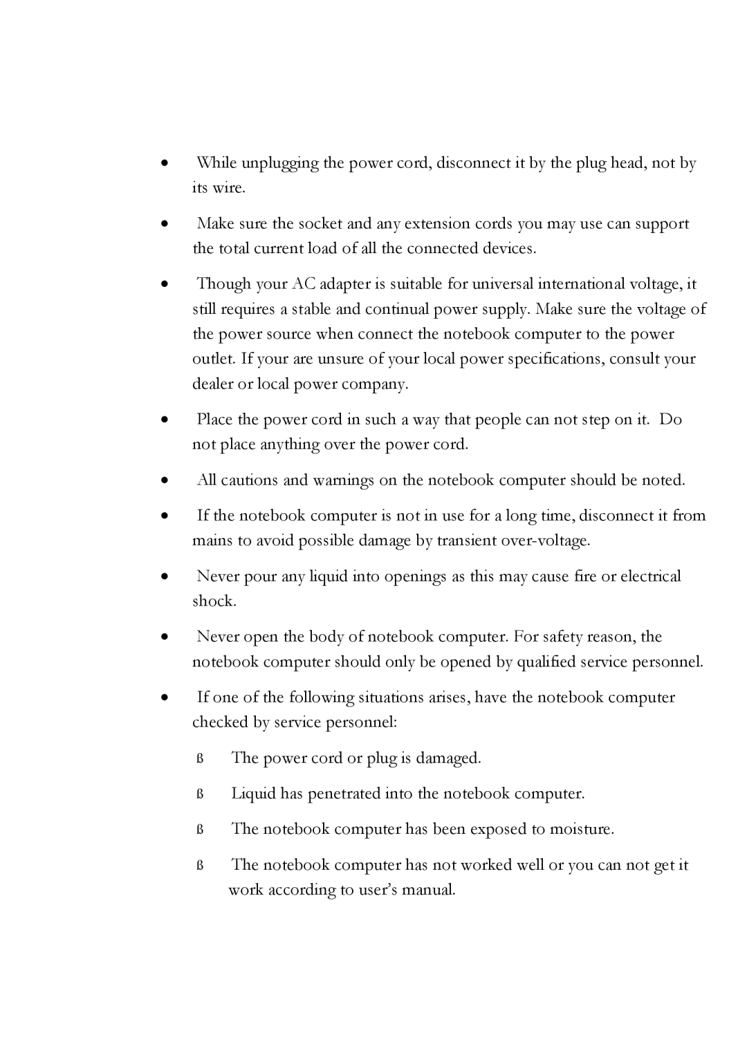 Everex Stepnote NC user manual 