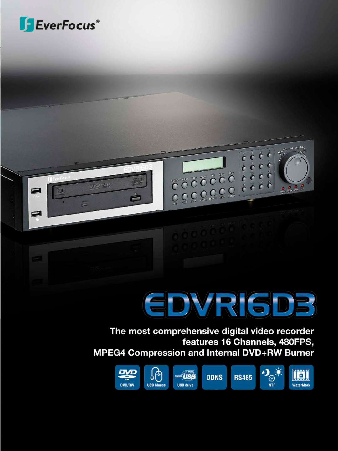 EverFocus 16D3 manual 