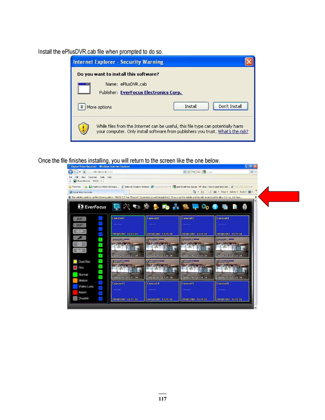 EverFocus 22HH1144 user manual 117 