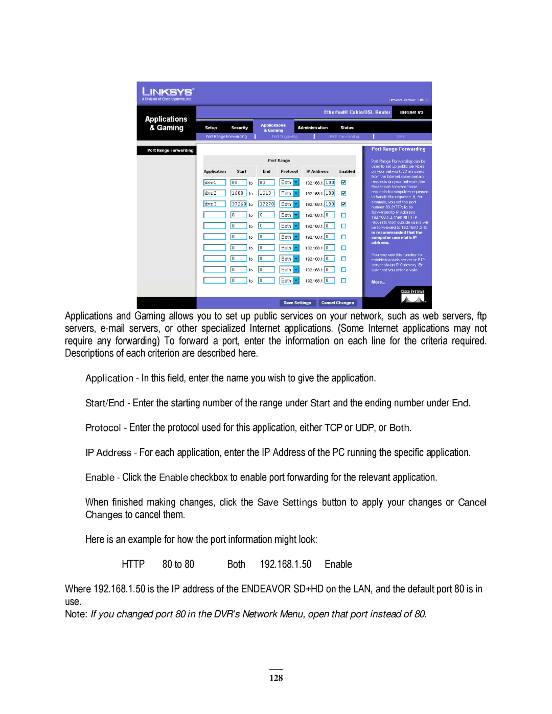 EverFocus 22HH1144 user manual Http 